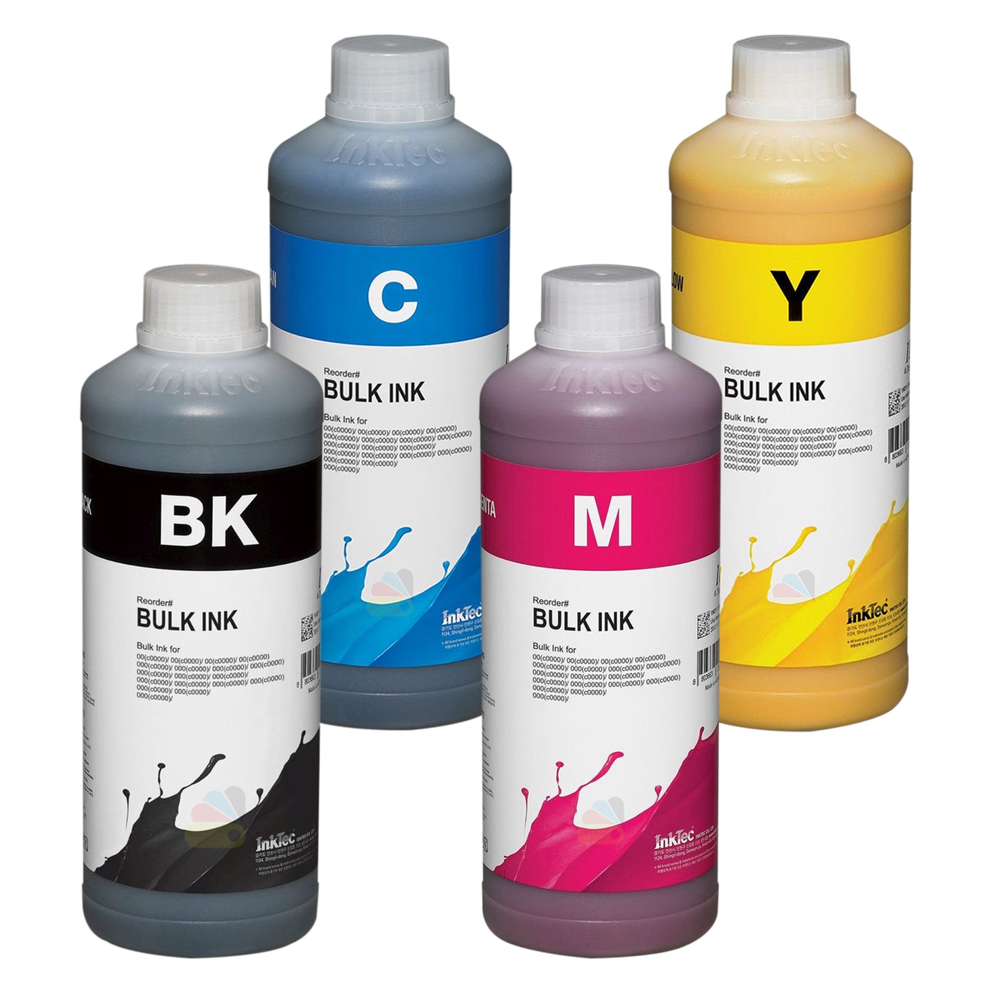 InkTec Tinte Pigment Set für HP 452, 477, 577 - 4x 1 kg