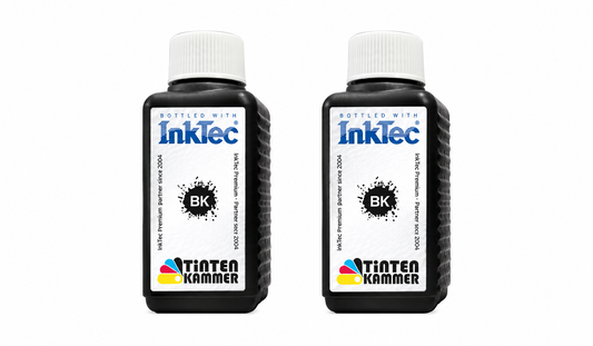 InkTec Tinte für Epson 604 / 604XL – Nachfülltinte für XP-2200, XP-3200, XP-4200, WF-2930