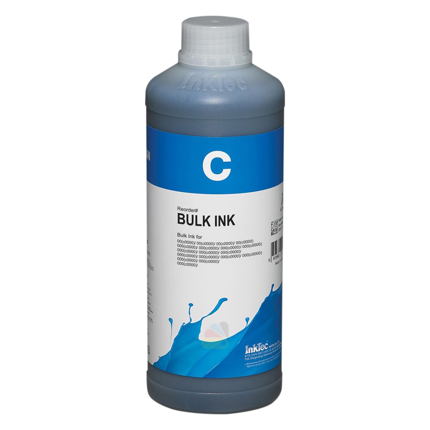 InkTec Tinte Cyan Dye C0090-01LC für GI-490 - 1 kg