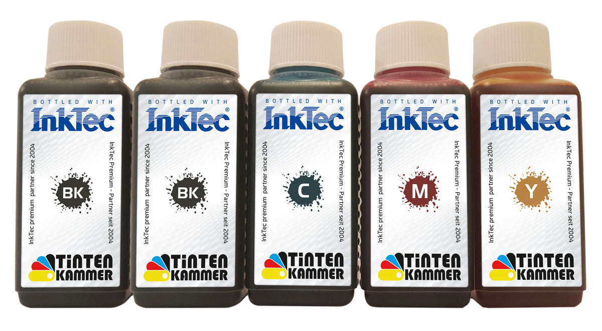 InkTec Tinte für Canon PGI-570 CLI-571 – Pigment & Dye für PIXMA MG5750, TS5050, TS6050